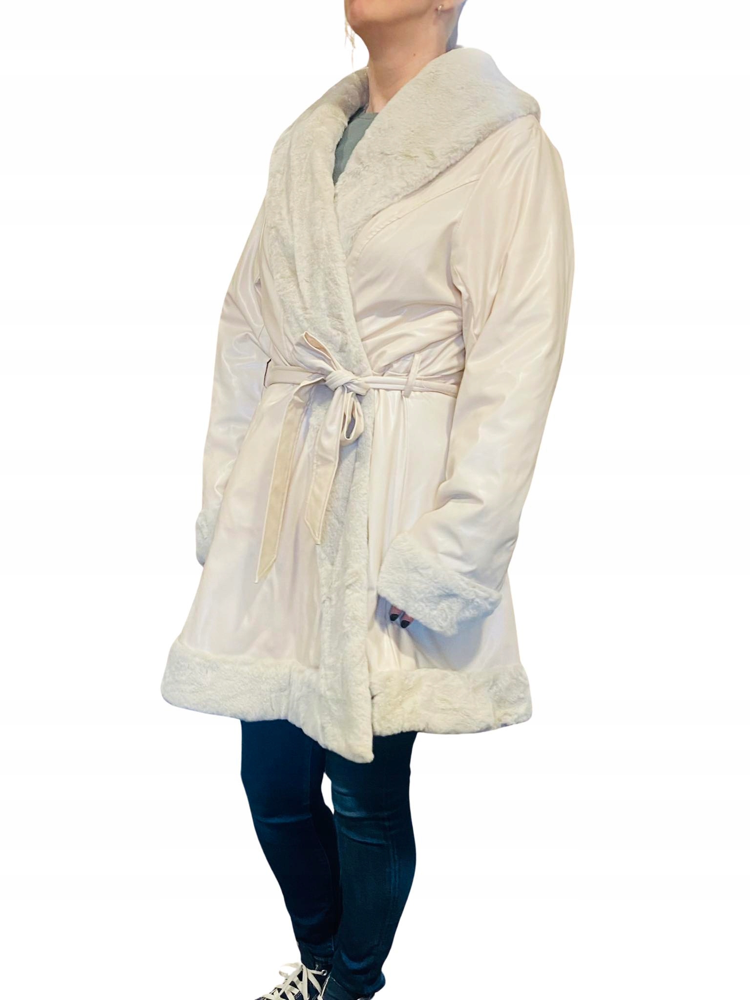 FUTERKO PŁASZCZ MADE IN ITALY L