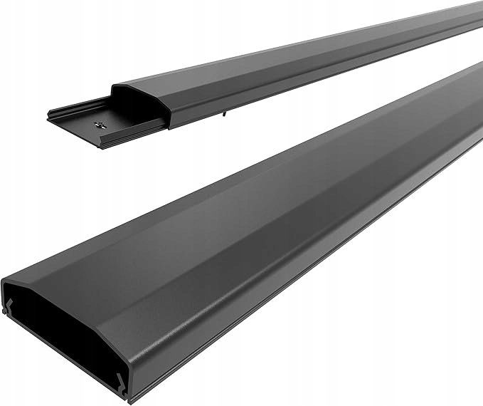 CONECTO KANAŁ KABLOWY 100 CM Z TAŚMĄ 3M PCW CZARNY