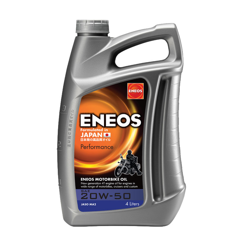 Eneos Performance 4T Sj 20W50 4L półsyntetyczny olej motocyklowy