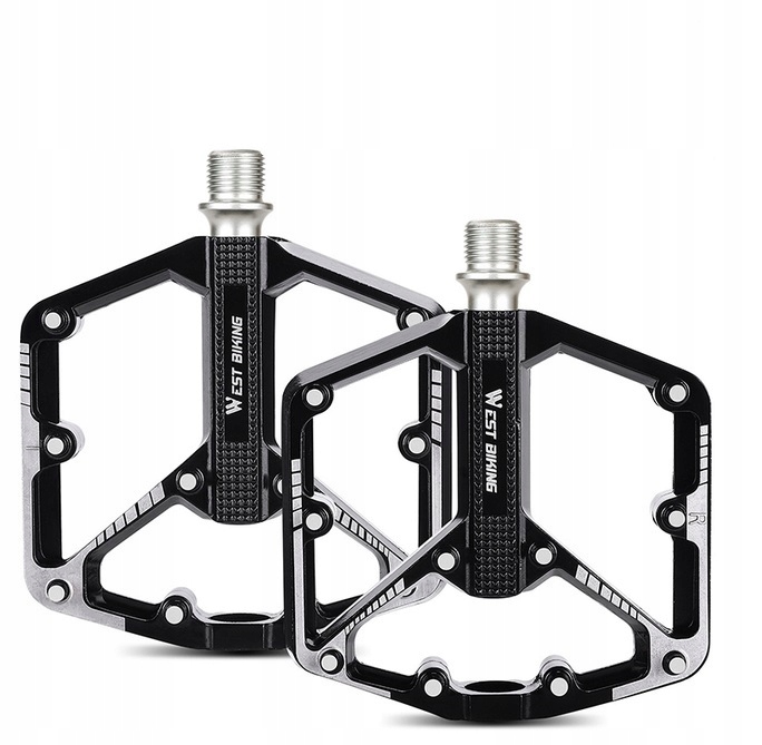 Pedały Platformowe Ultra Lekkie Aluminiowe Mtb Górskie 3 Łożyska Maszynowe