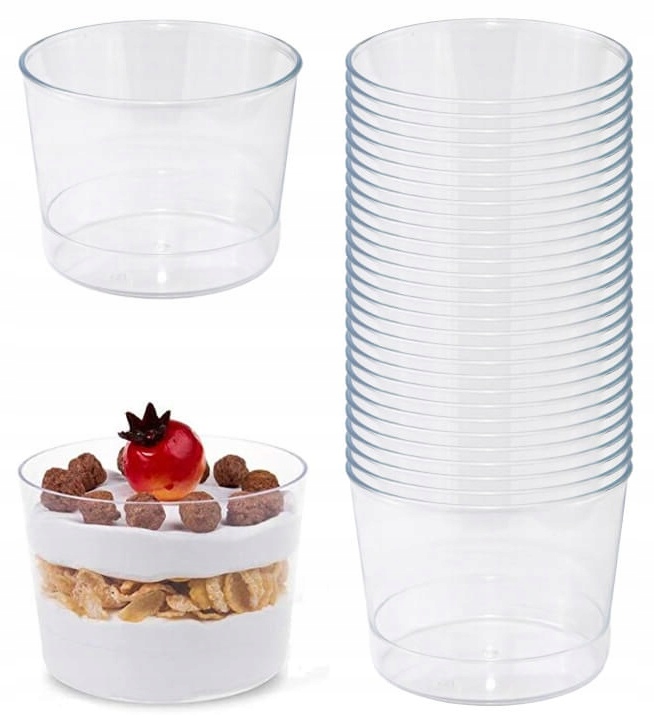 

Pojemniki Pucharki Do Deserów Słodki Bufet 250ML