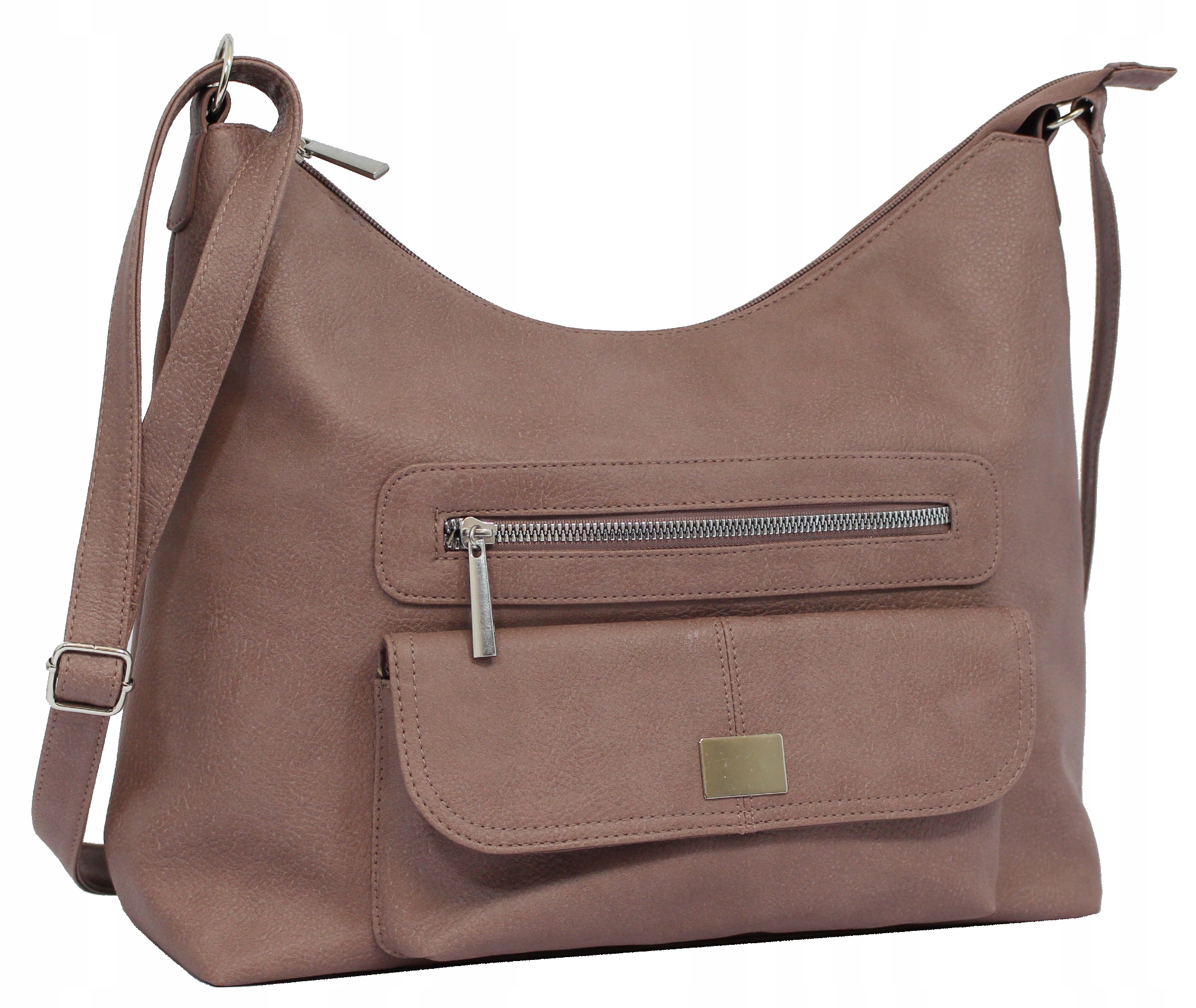 TOREBKA DAMSKA TORBA NA RAMIĘ LISTONOSZKA A4 KOLORY TOREBKI DAMSKIE 2597 Marka inna