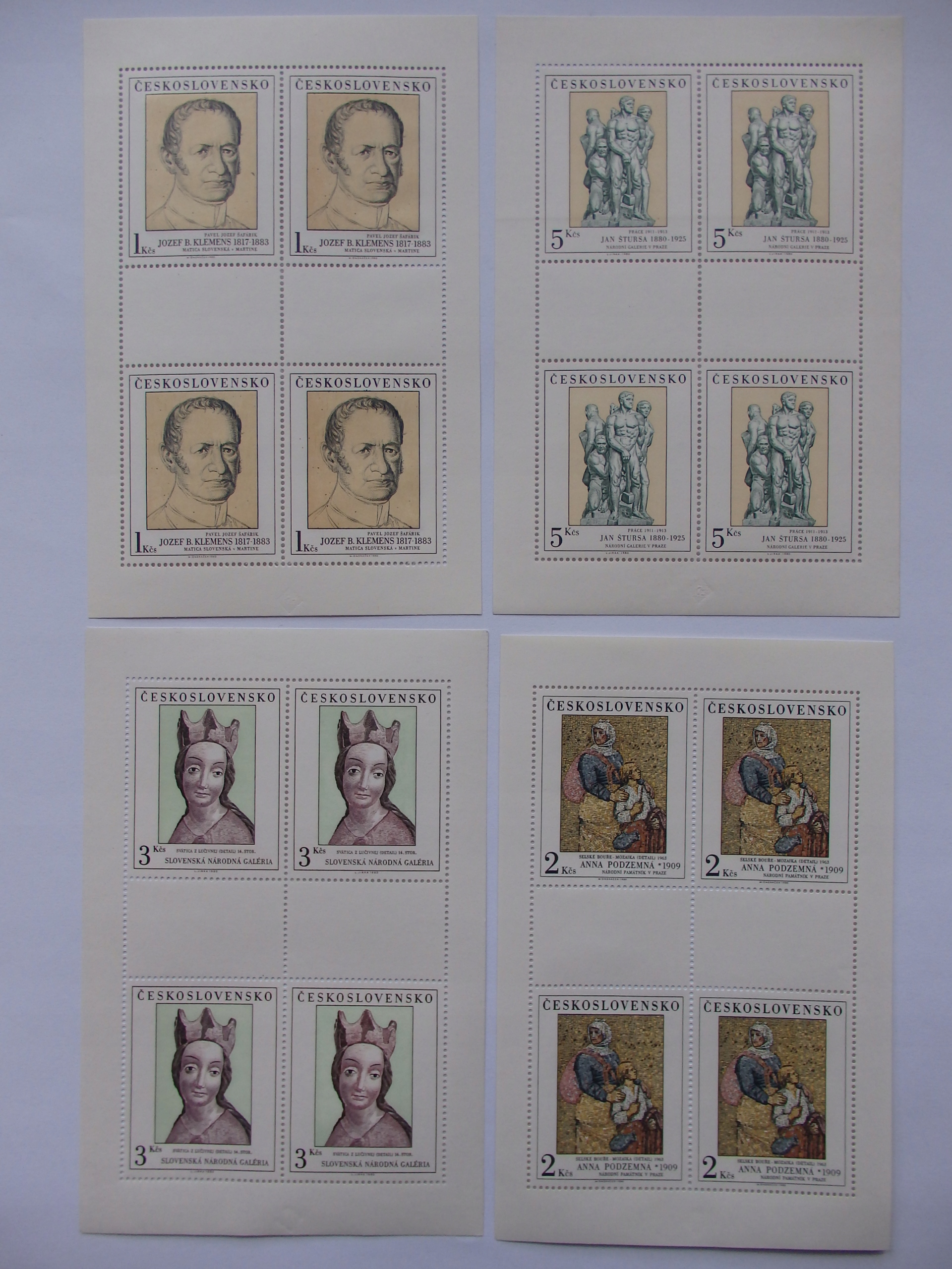 Czechosłowacja, Zestaw bloków, B8994