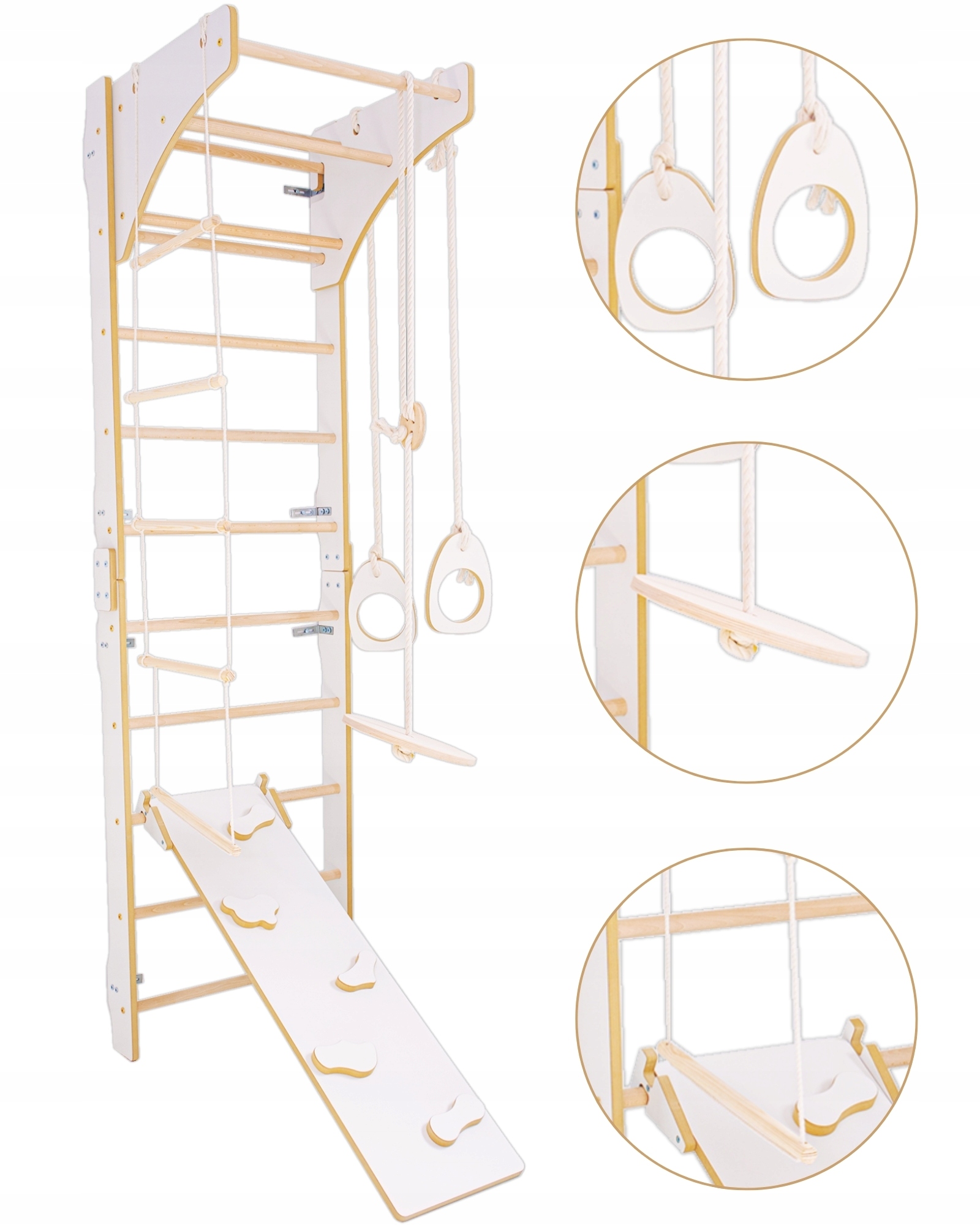 Cvičební žebřík pro děti s doplňky do domácnosti, tréninkový set