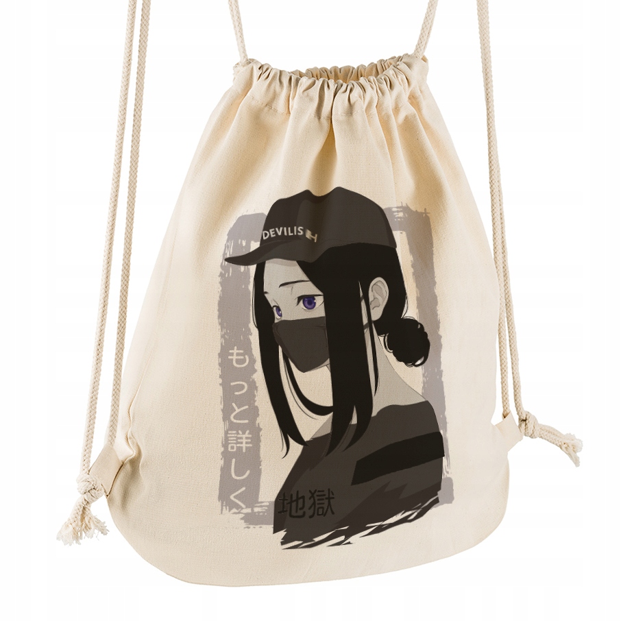 

Anime Devilish Manga Worek Bawełna Różne