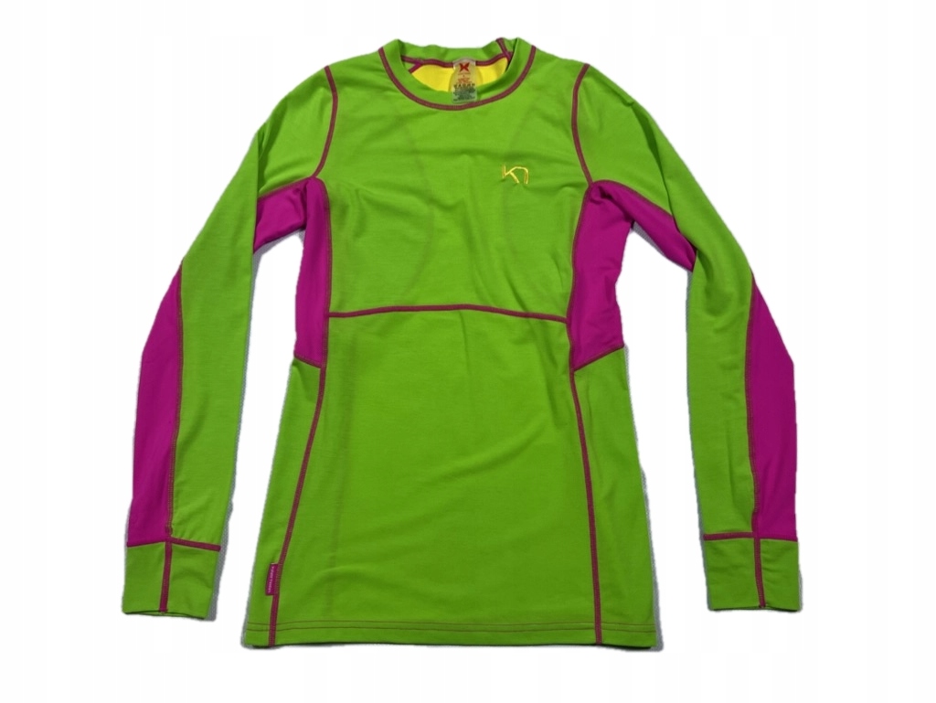 KARI TRAA LONGSLEEVE KOSZULKA Z MERINO