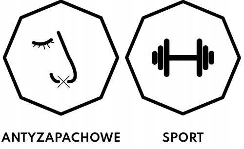 Slipy oddychające KOLOROWE BA męskie włoskie S/M Zestaw nie