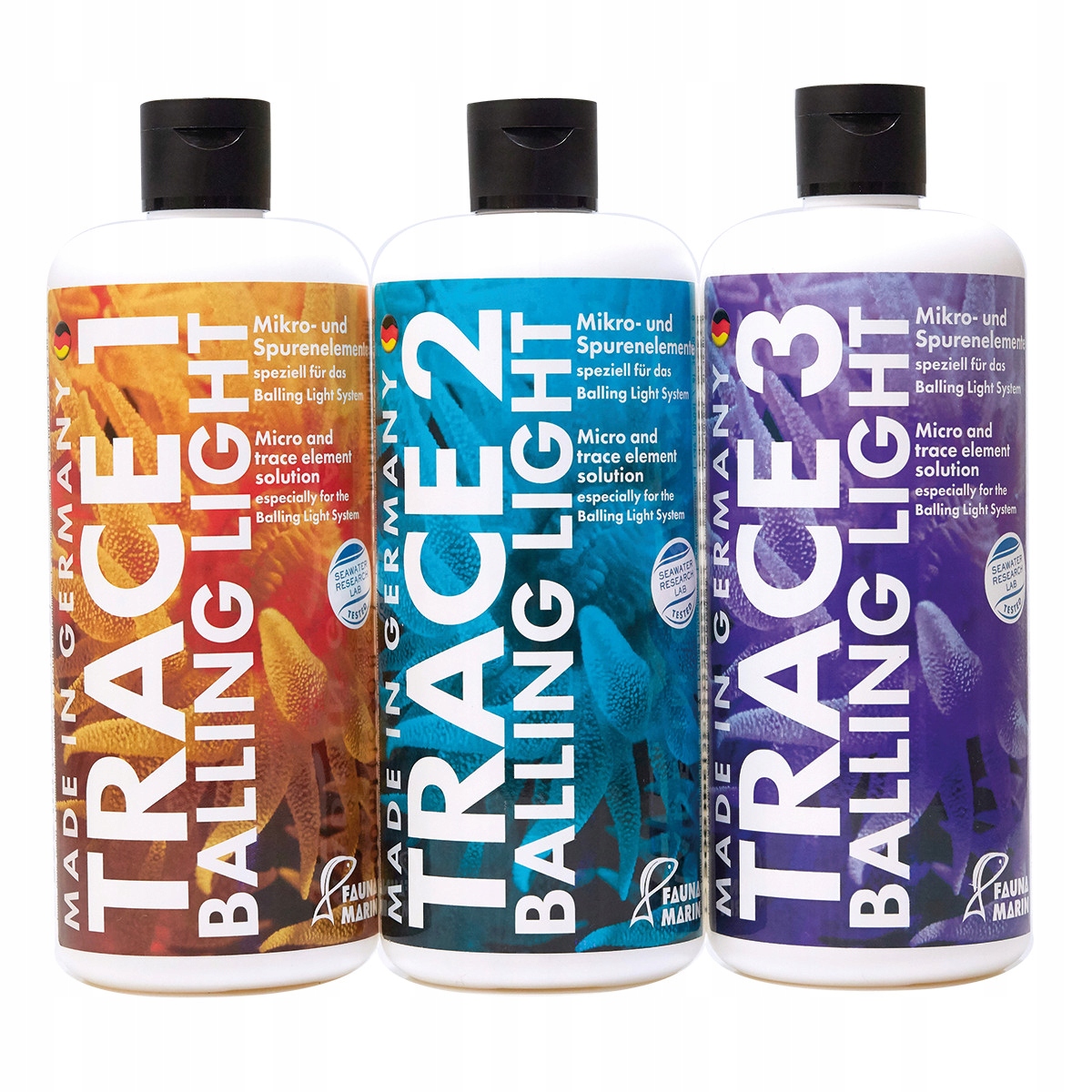 Fauna Marin Ultra Balling Light Trace 3x250 ml – stopové prvky