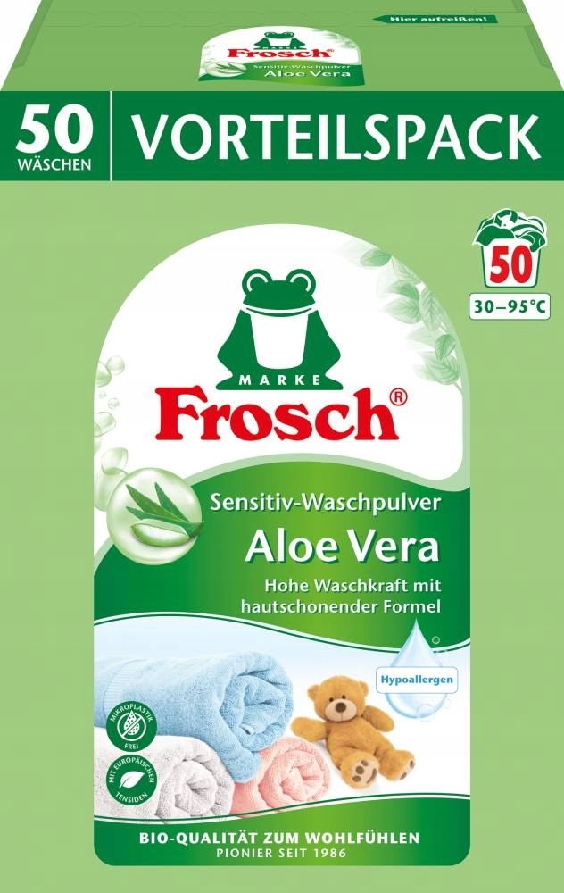 Frosch Sensitiw Prášek na praní pro děti Alergiků 50 praní