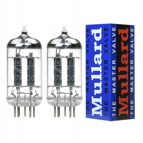 12AX7 ECC83, ECC803, 7025 Mullard 2 ks vybraný pár