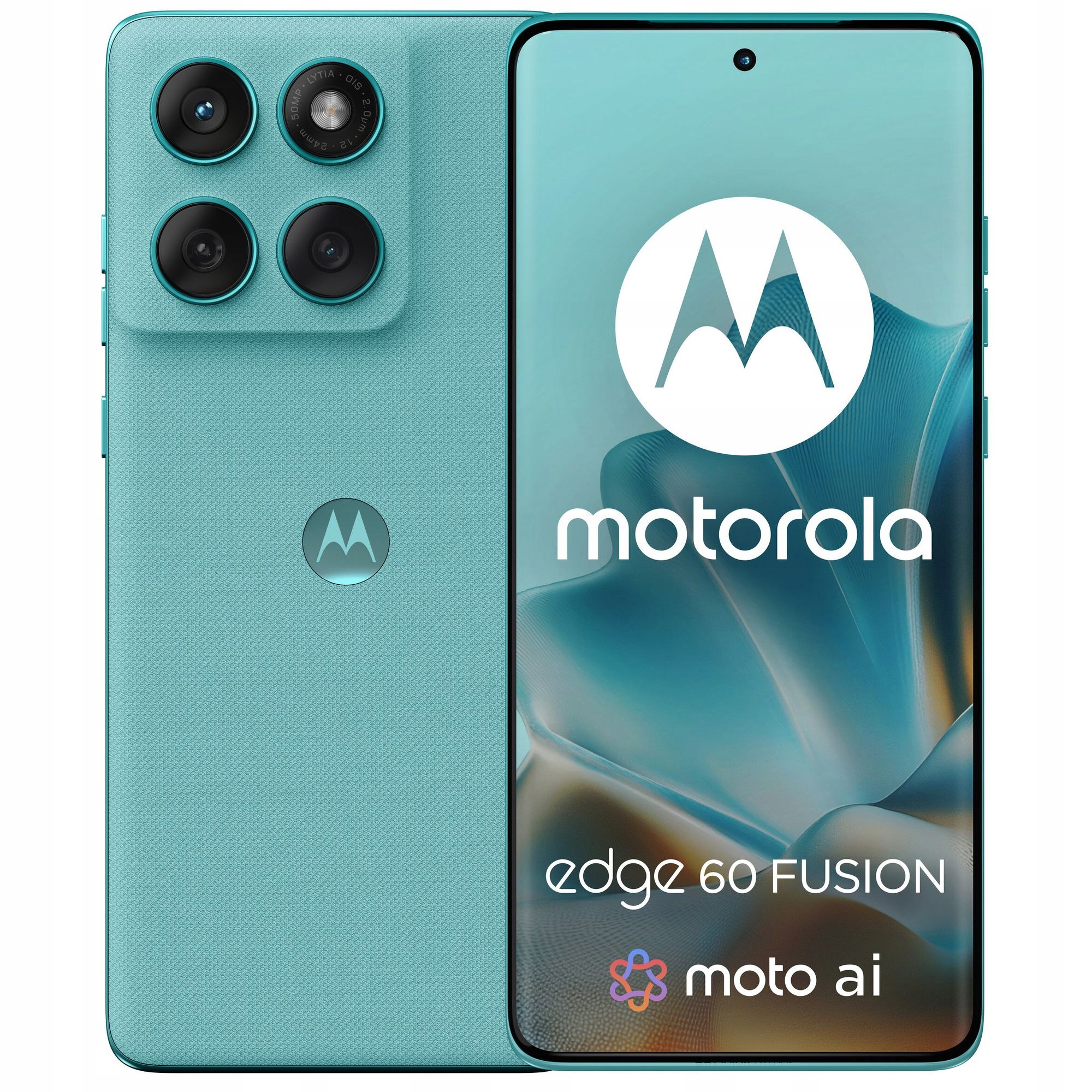 Smartfon Motorla edge 60 fusion 8/256GB 6,67” 120Hz 5G Pantone Amazonite