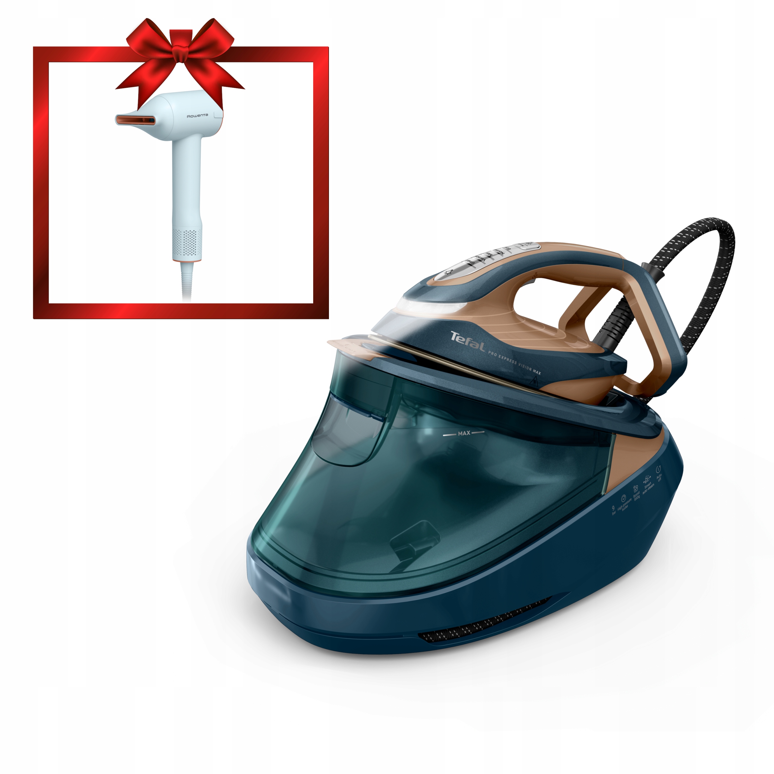 Tefal Pro Express Vision Max GV9920 Durilium AirGlide