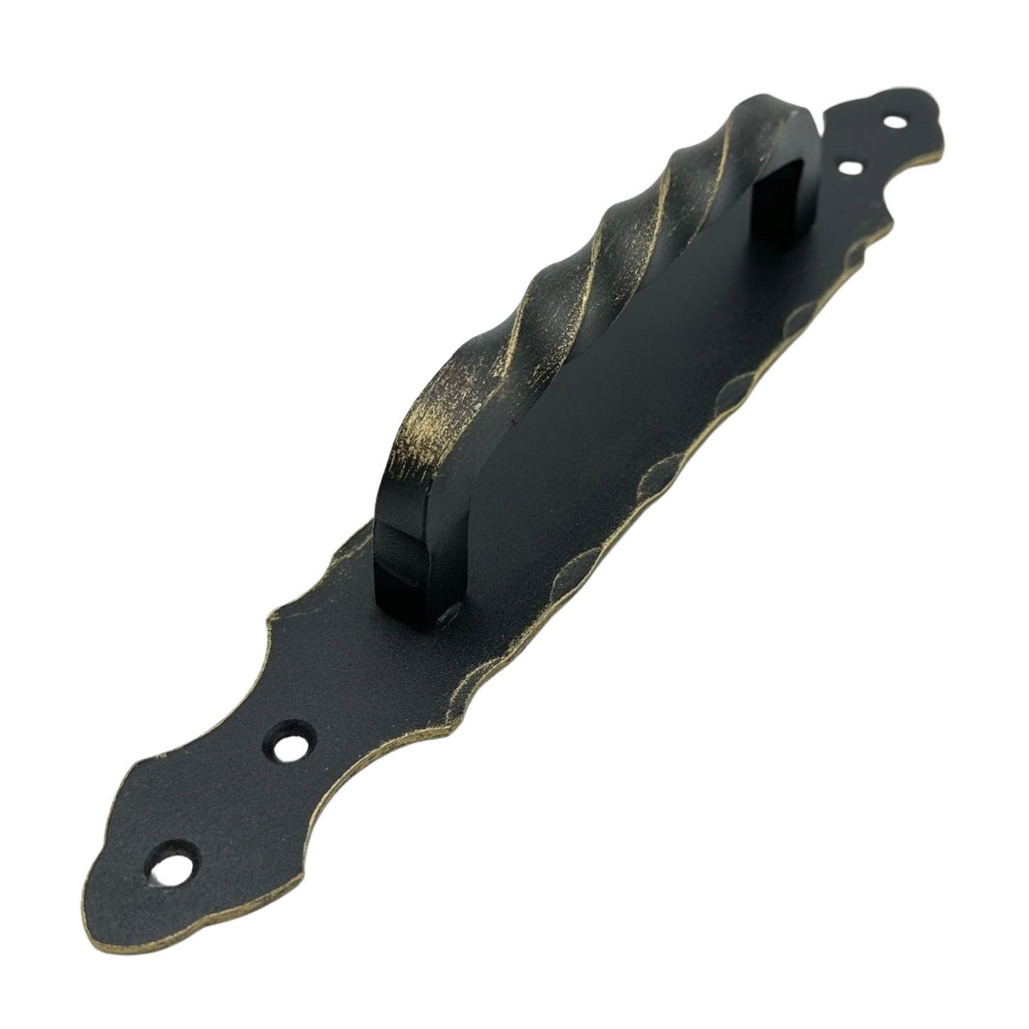 ANTABA KLAMKA RETRO KUTA UCHWYT POCHWYT PATYNA Marka Mimet