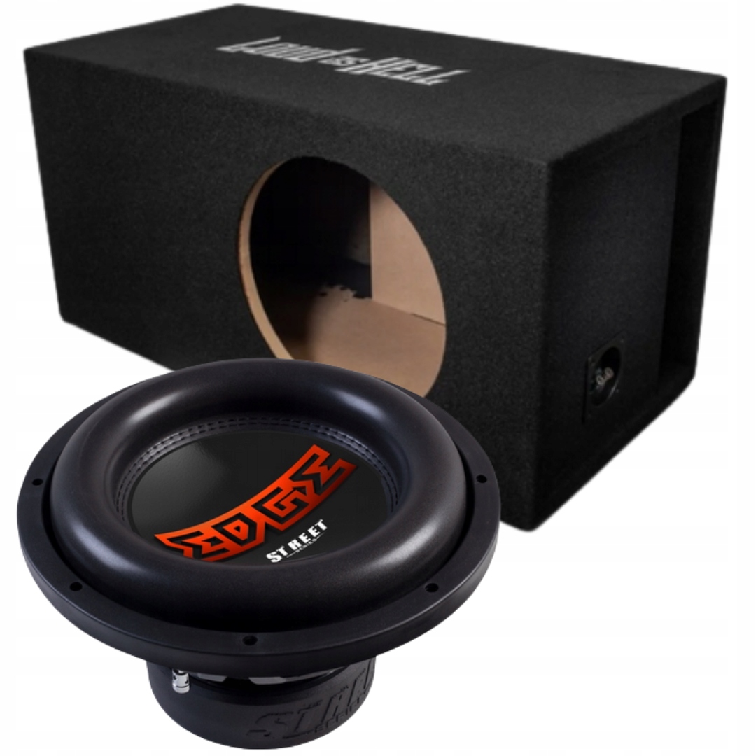 Subwoofer Skrzynia Basowa Edge EDS12D 1600W Rms 2x2ohm Street Spl 68L