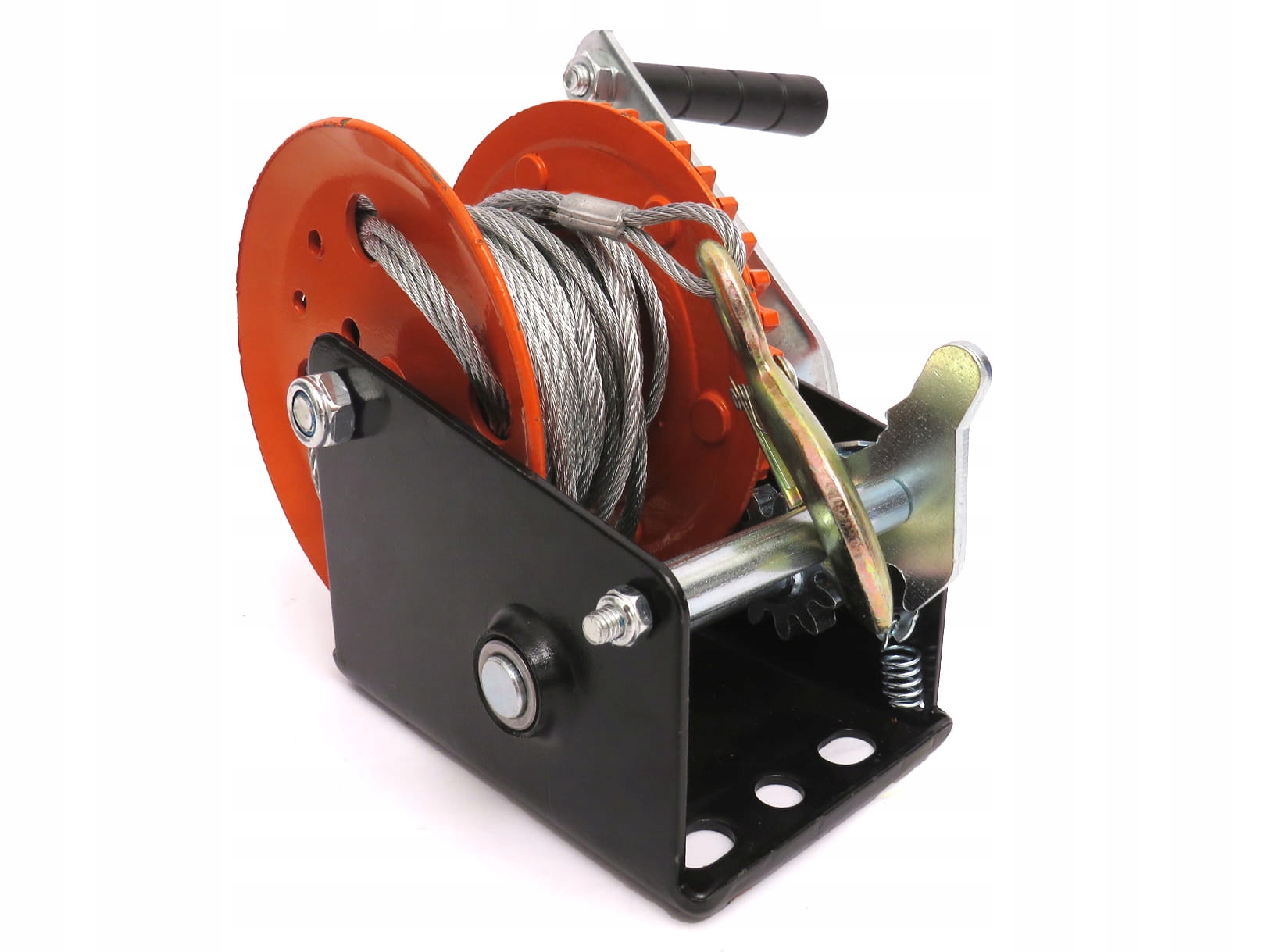 WYCIĄGARKA RĘCZNA LINOWA NA KORBĘ 545kg Marka Falon-Tech