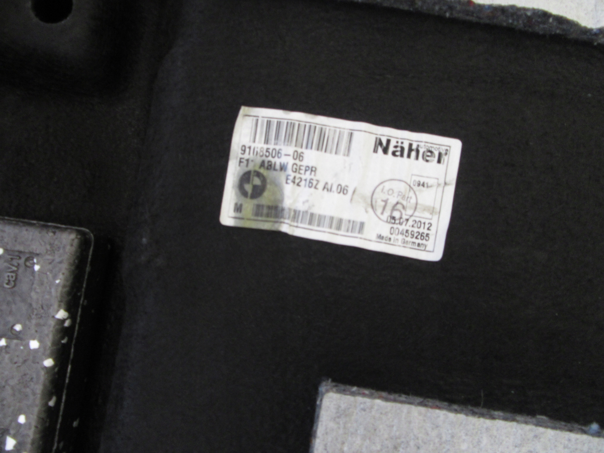 floor boot mats upholstery cover BMW F11 KOMBI