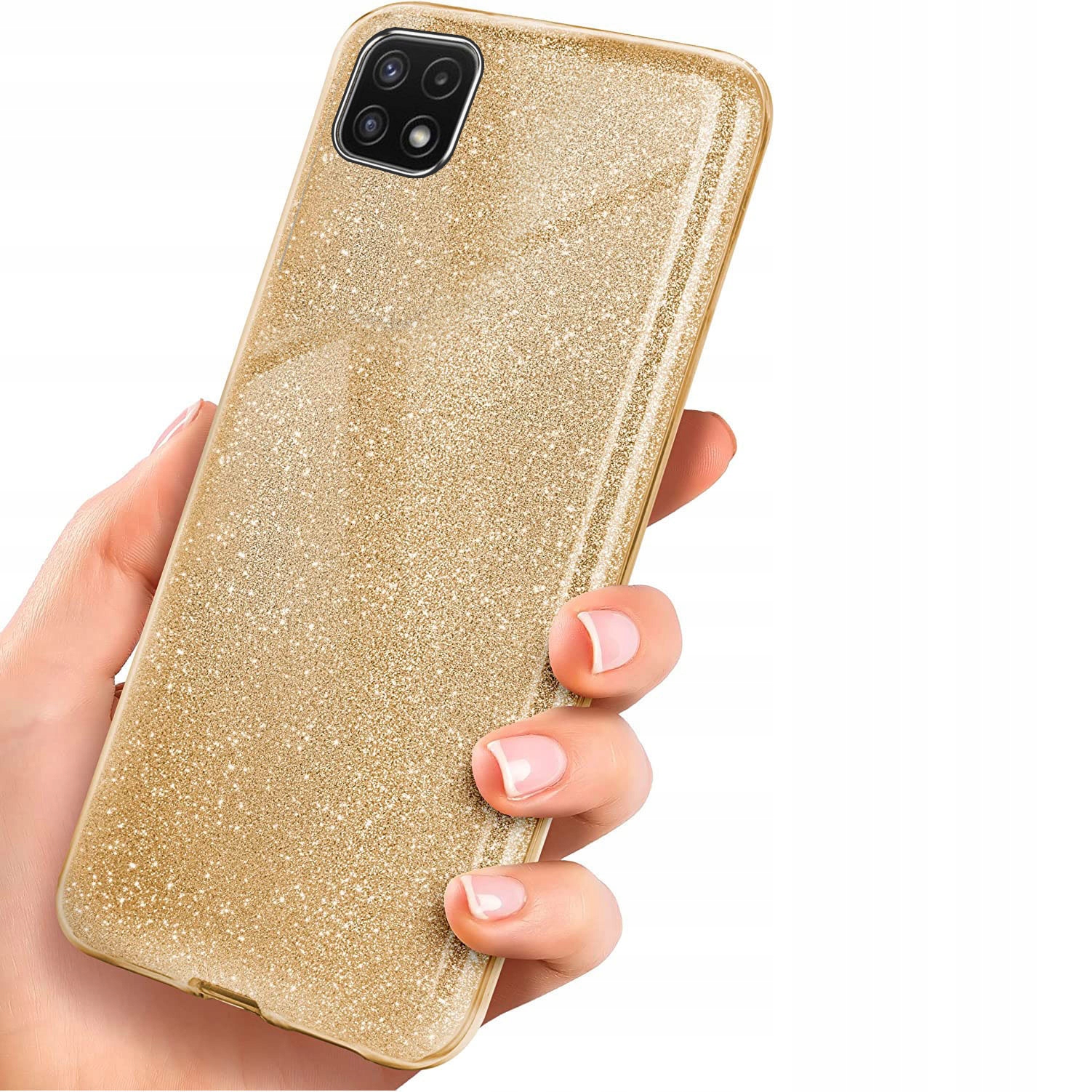 

Etui na Samsung Galaxy A22 5G Brokat Case Szkło