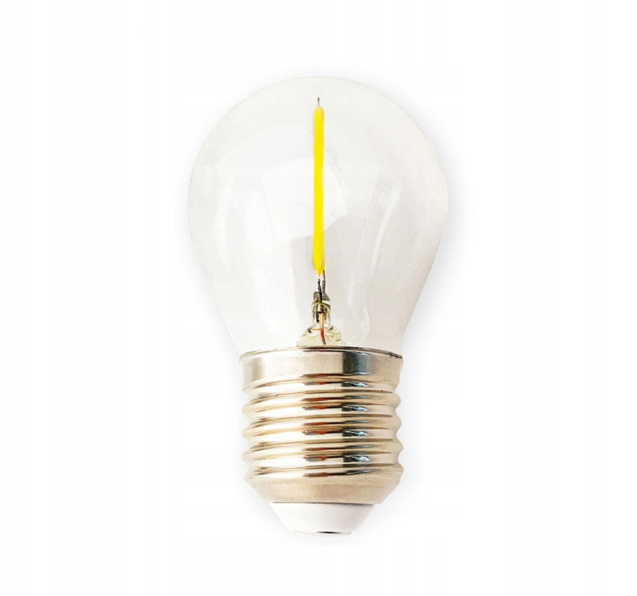 

Żarówka Led E27 1,3W filament G45 ciepła, girlanda