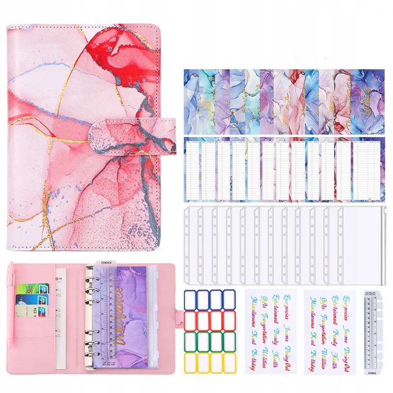 A6 SEGREGATOR BUDŻETOWY ORGANIZER WYDATKÓW ZESTAW Marka inny