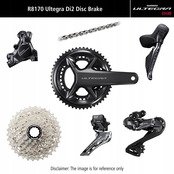 Grupa Shimano Ultegra DI2 R8170 170mm, 52x36T, 11-34 GRULTR8170DI2D008