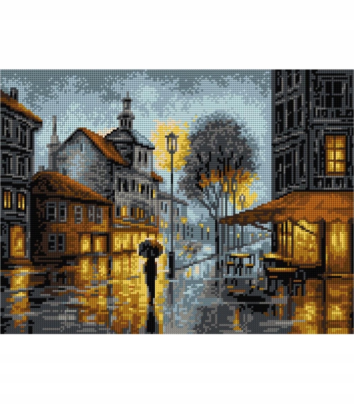 Set Ariadna kanva mulina vyšívací jehla 30x40 8035