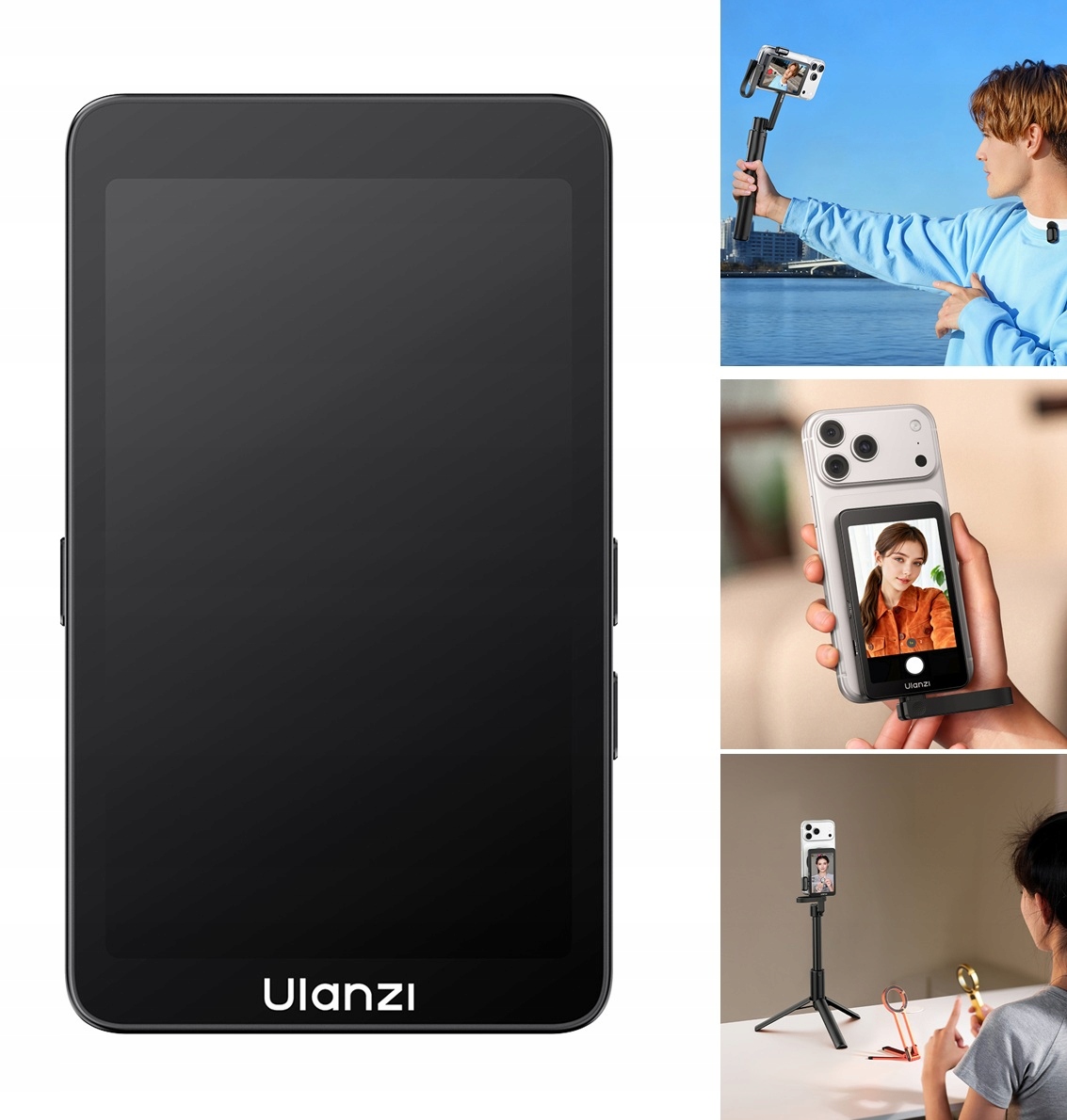 LCD displej pro selfie pro chytrý telefon MagSafe 3" Ulanzi VM1