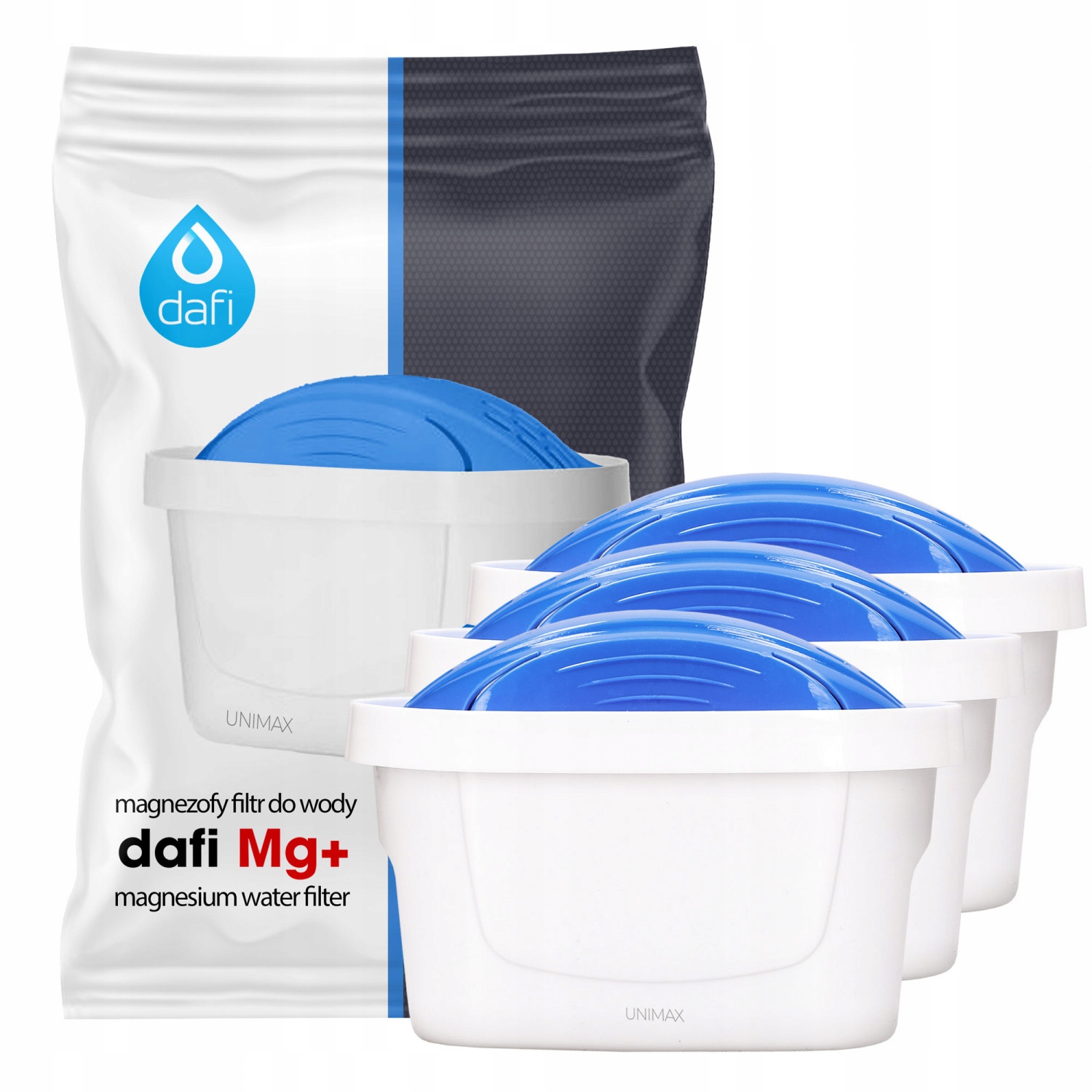 

Wkład filtrujący magnez Dafi Unimax 3szt Mg+