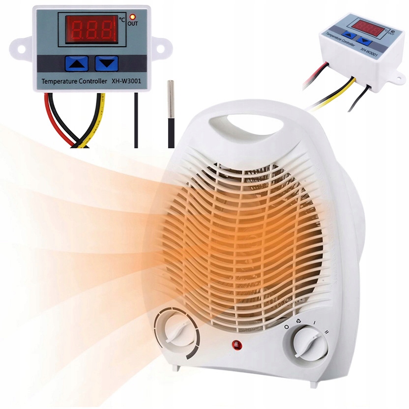 

Farelka Grzejnik Termowentylator Termostat Mocna