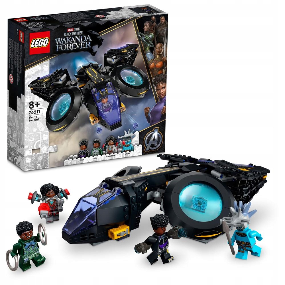 Lego Marvel 76211 Shuriin tryskáč Sunbird