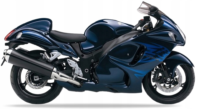 Nálepky Juula Na Suzuki Gsx 1300 R Hayabusa 2010-2011 Tmavo Modrá Ykz