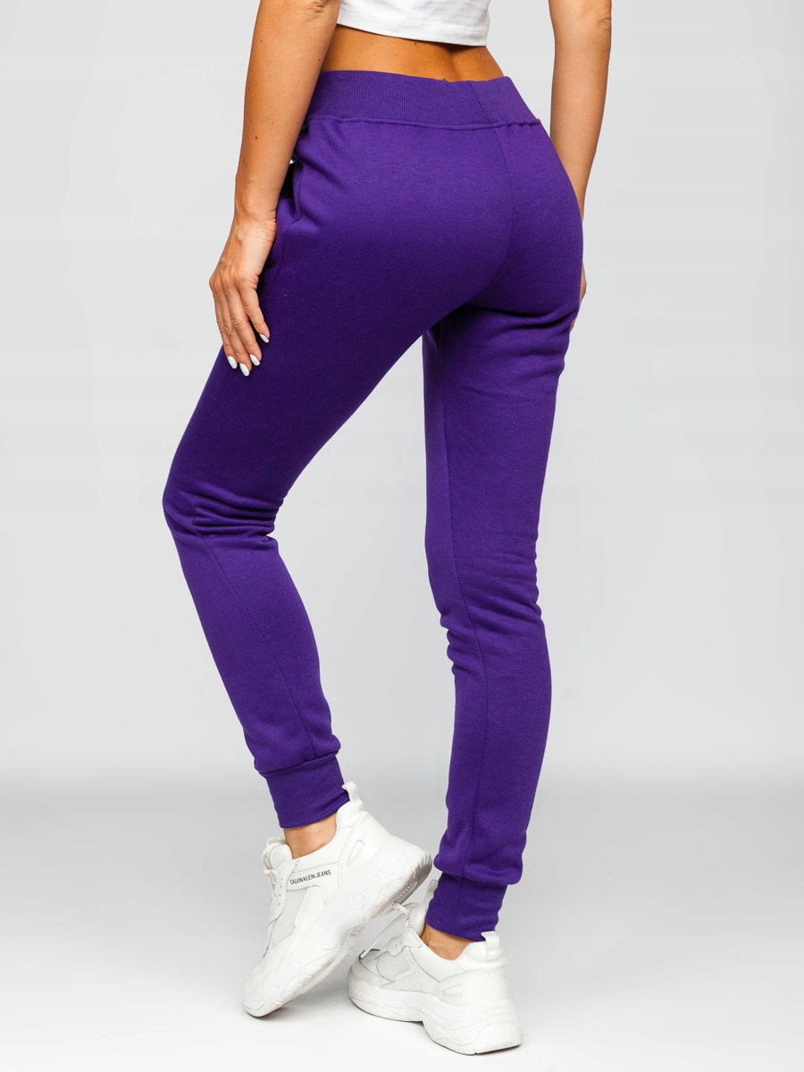 Женские тренировочные брюки фиолетовые CK-01 DENLEY_M Brand Denley