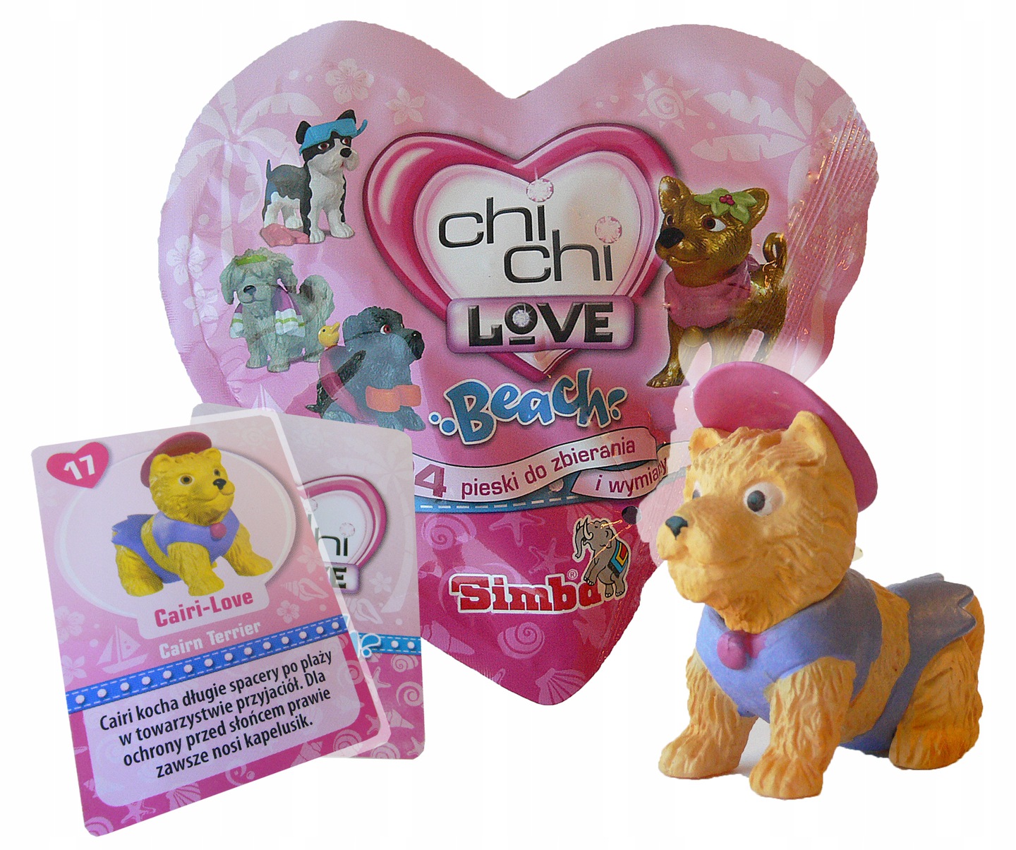 CHI CHI LOVE BEACH SASZETKA FIGURKA 1 SZT