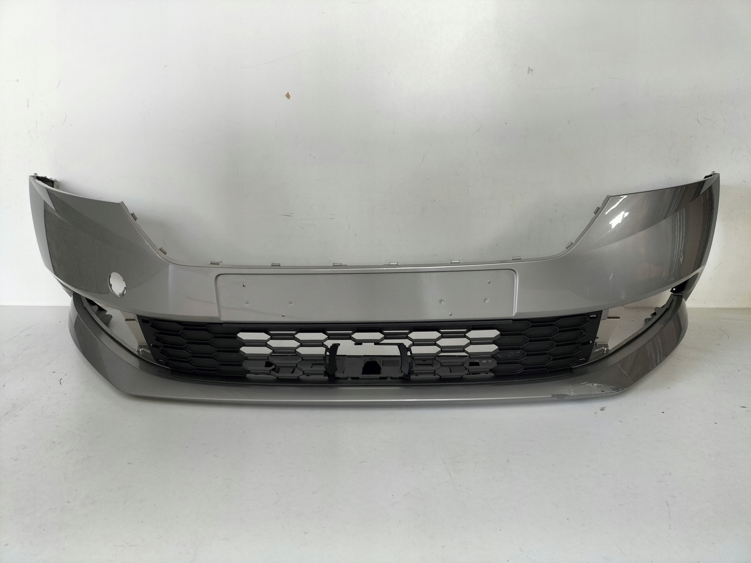 front bumper front SKODA FABIA III LIFT 18