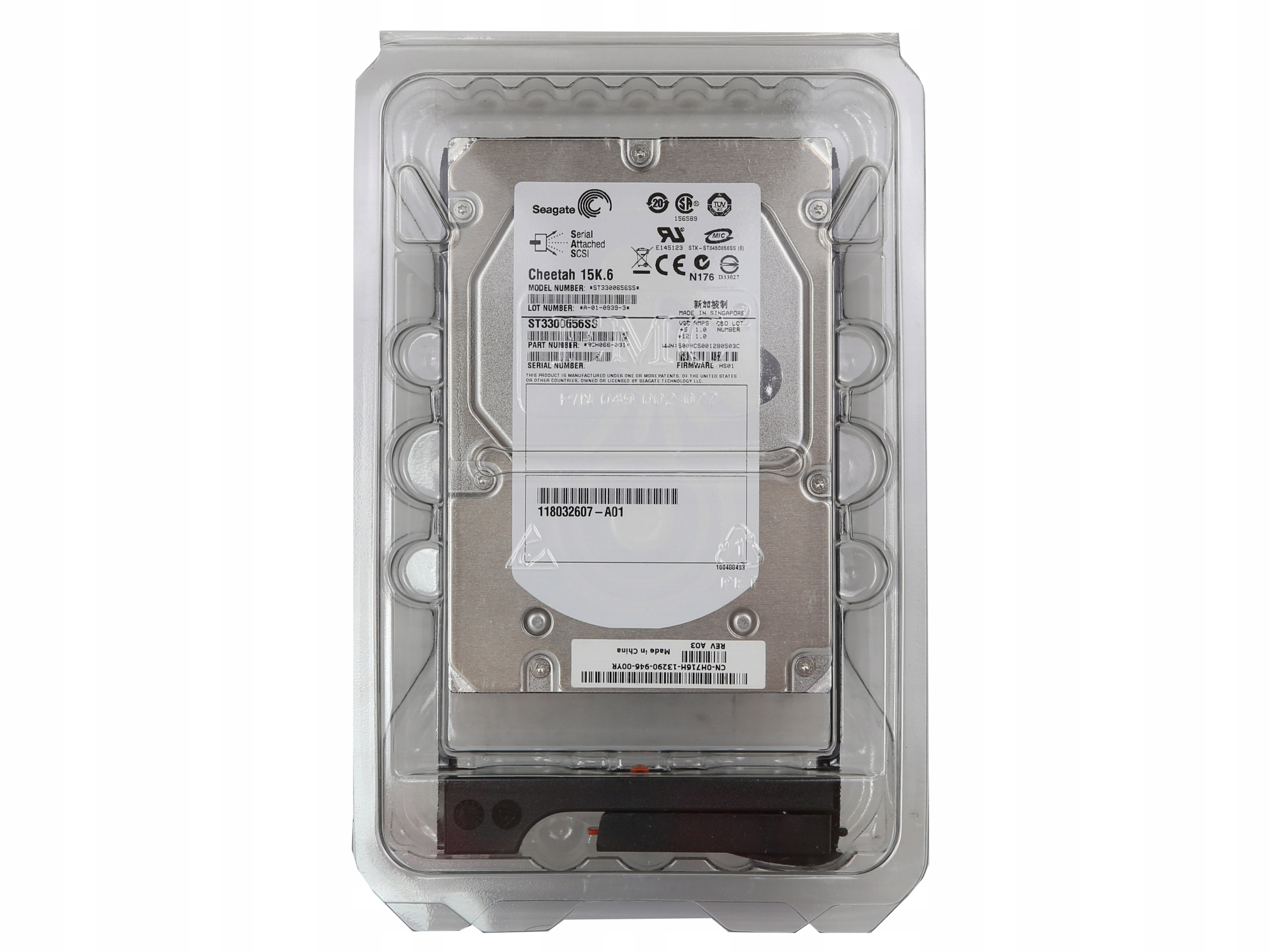 Disk Dell Emc Seagate 005048875 300GB 15K 3Gbps 3.5" Sas rámeček 0H716H Nový
