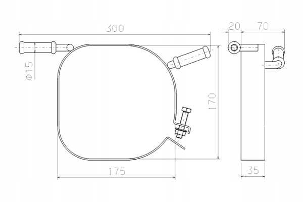 WALKER CZĘŚĆ MONTAŻOWA WYDECHU UCHWYT CITROEN XSARA PICASSO 1.6 1.6D Producent części Walker