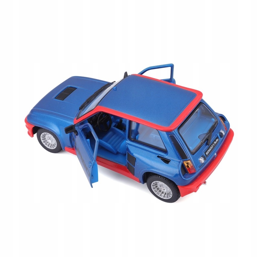 Renault 5 Turbo 1:24 model Bburago 18-21088 Efekty brak