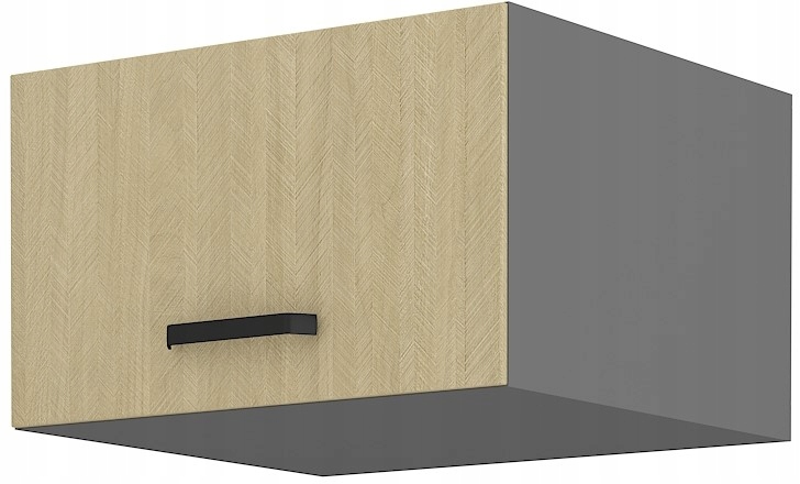 Kuchyňská skříňka 60 horní nadstavba. Přední část jedle