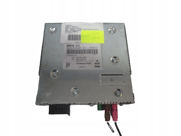 BMW F10 F01 F15 F07 F12 MODUL TV TUNER 9248591 RSE