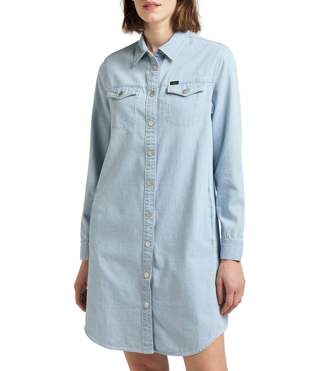 

Sukienka Lee Shirt Dress L50DPLUY Ice Blue Xs