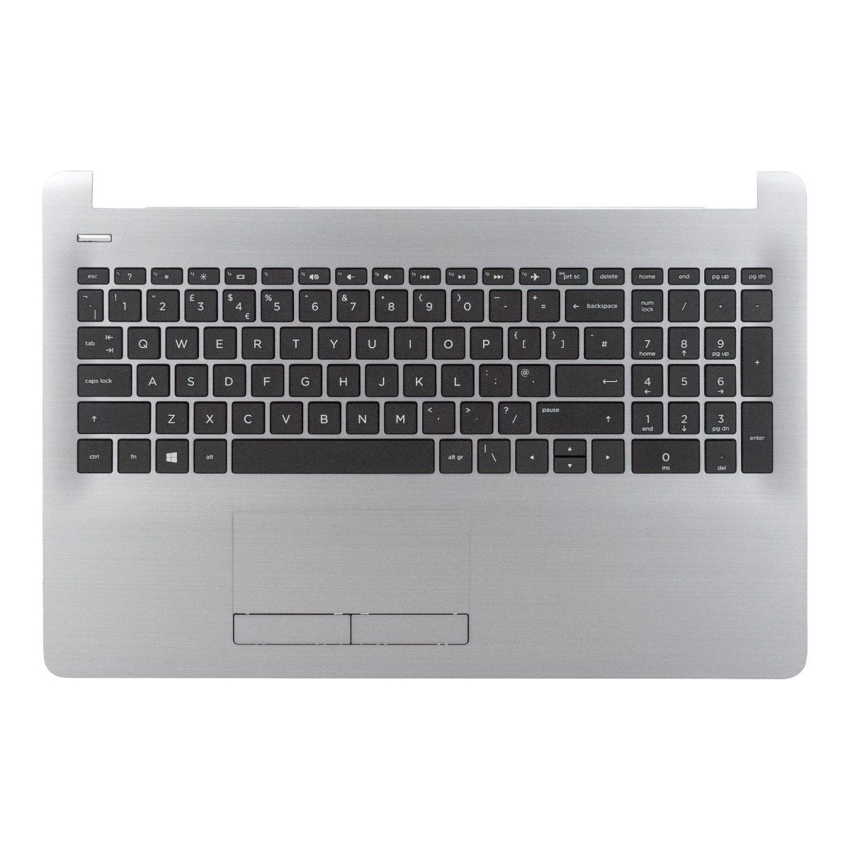 Hp Palmrest 929904-031 Klawiatura Qwerty Uk Touchpad pro Hp 250 G6