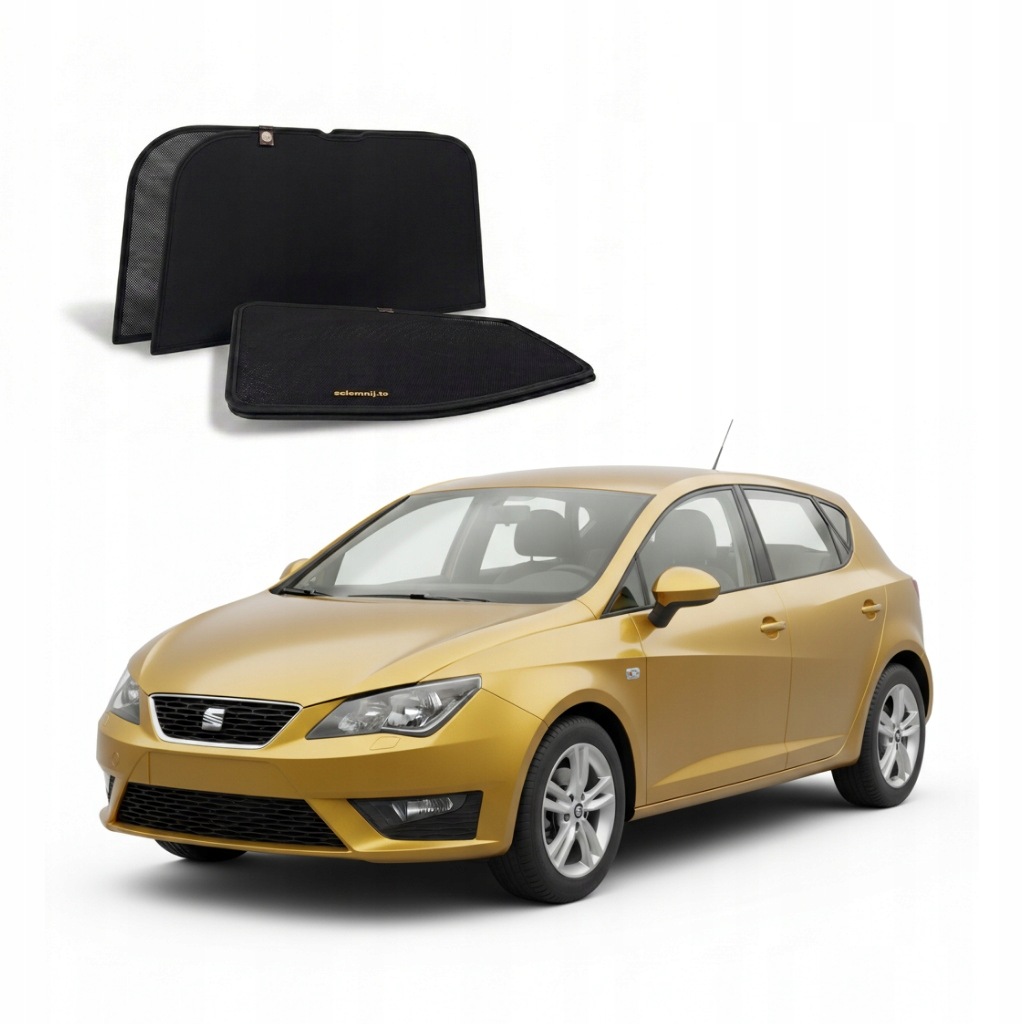Slnečné clony na sklá s magnetmi do auta Seat Ibiza IV