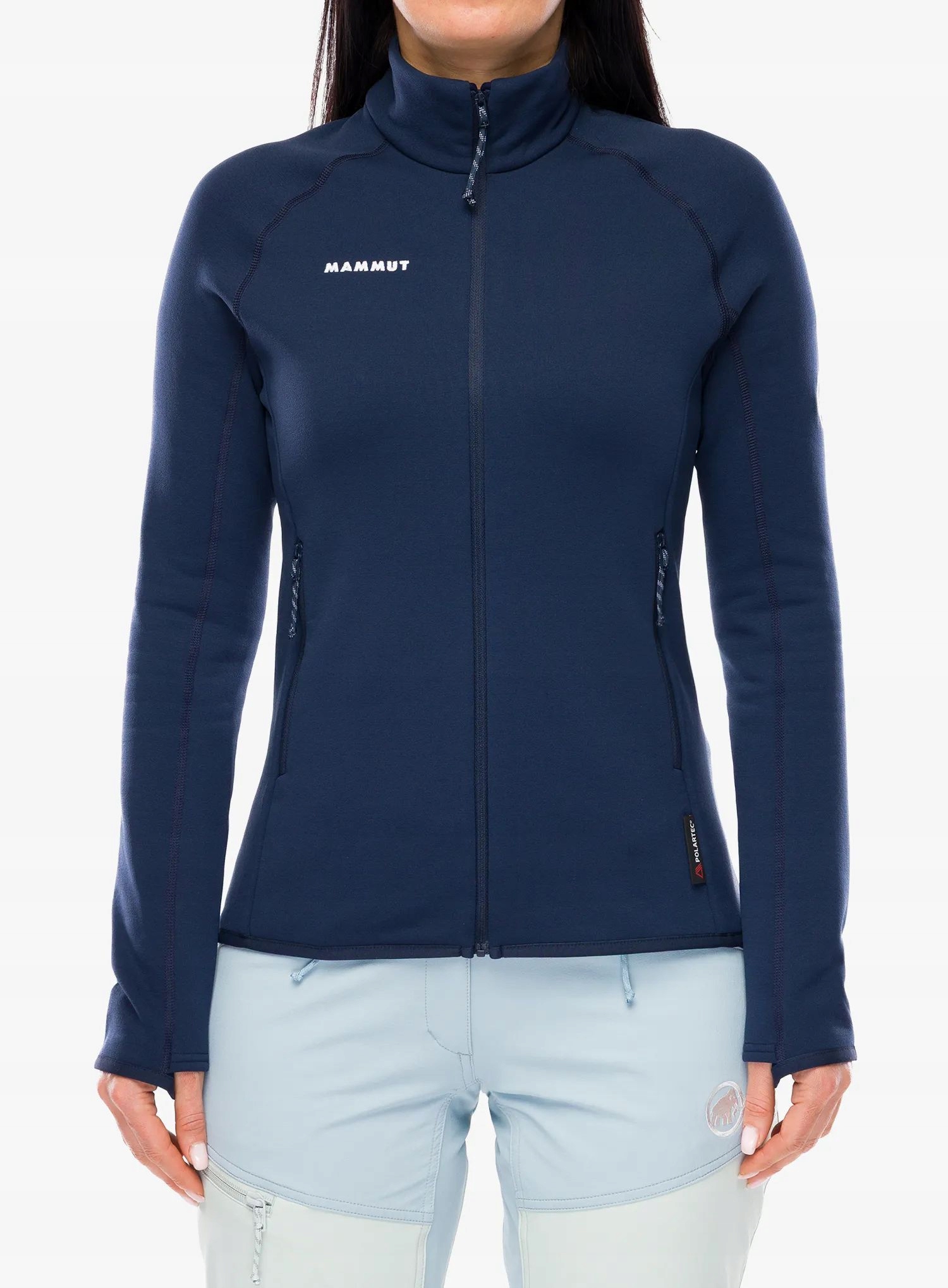 Bluza rozpinana damska Mammut Aconcagua ML Jkt marine M