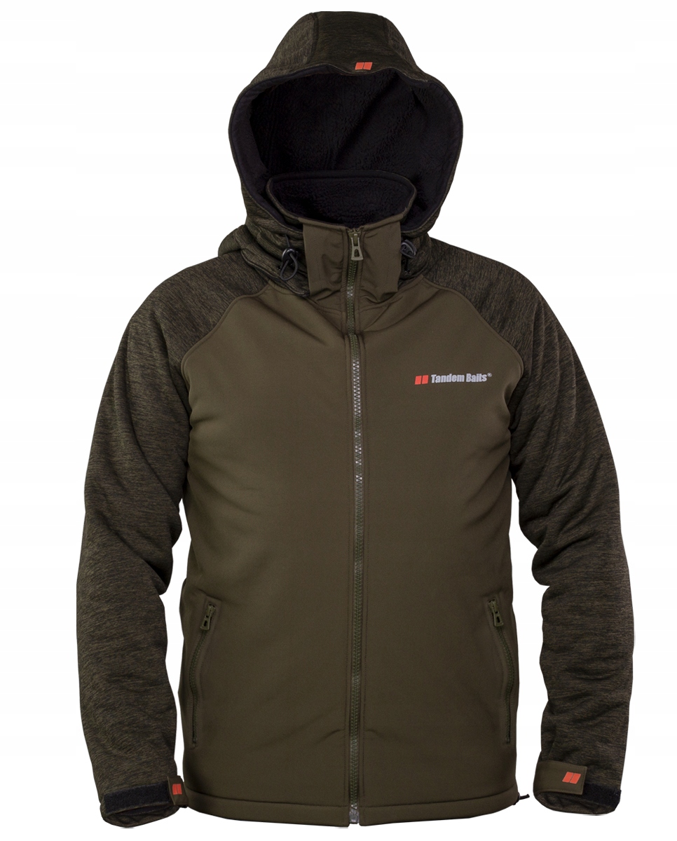 Softshell Kurtka z wędkarska kapturem XL