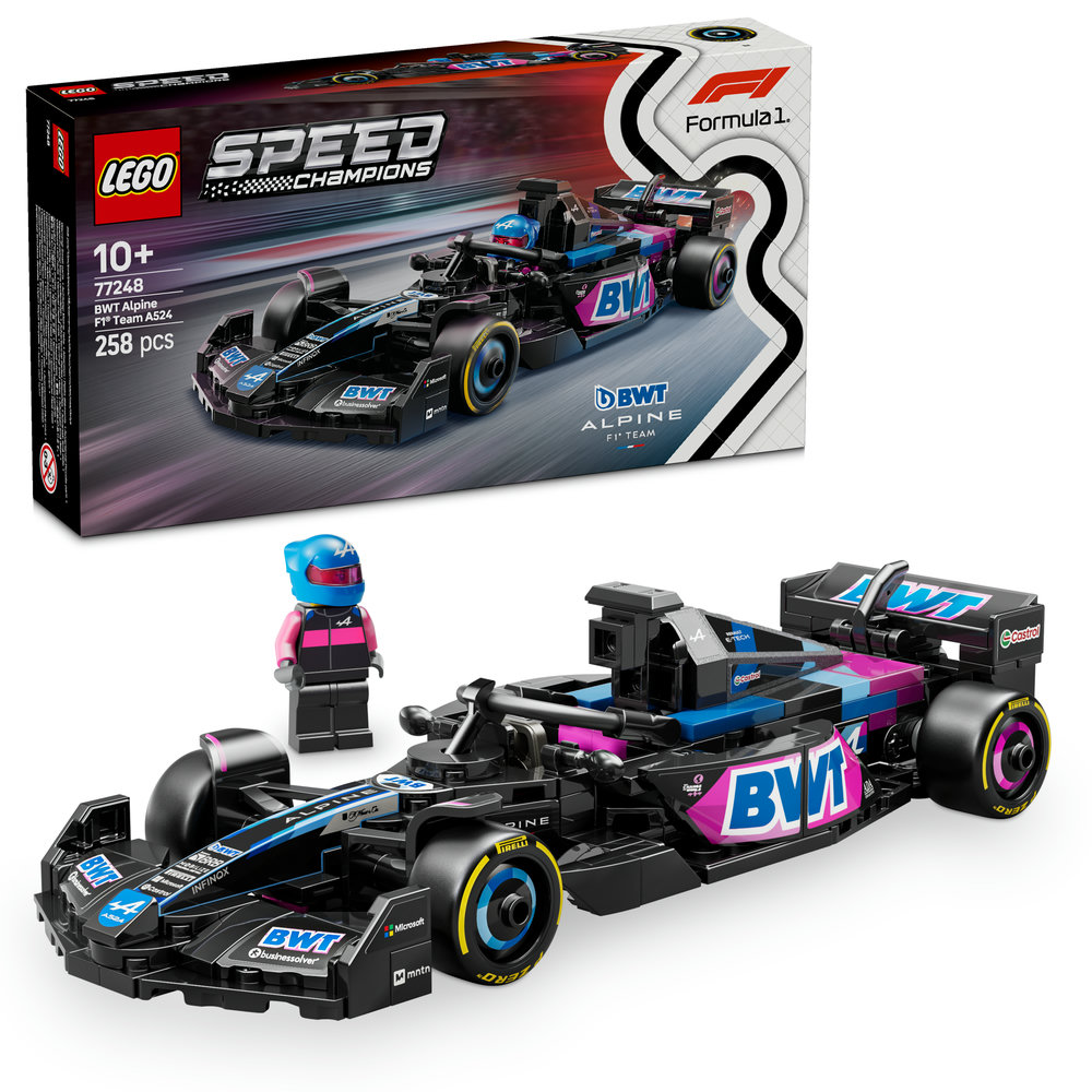 Lego Speed Champions 77248 Závodní auto Bwt Alpine F1 Team A524