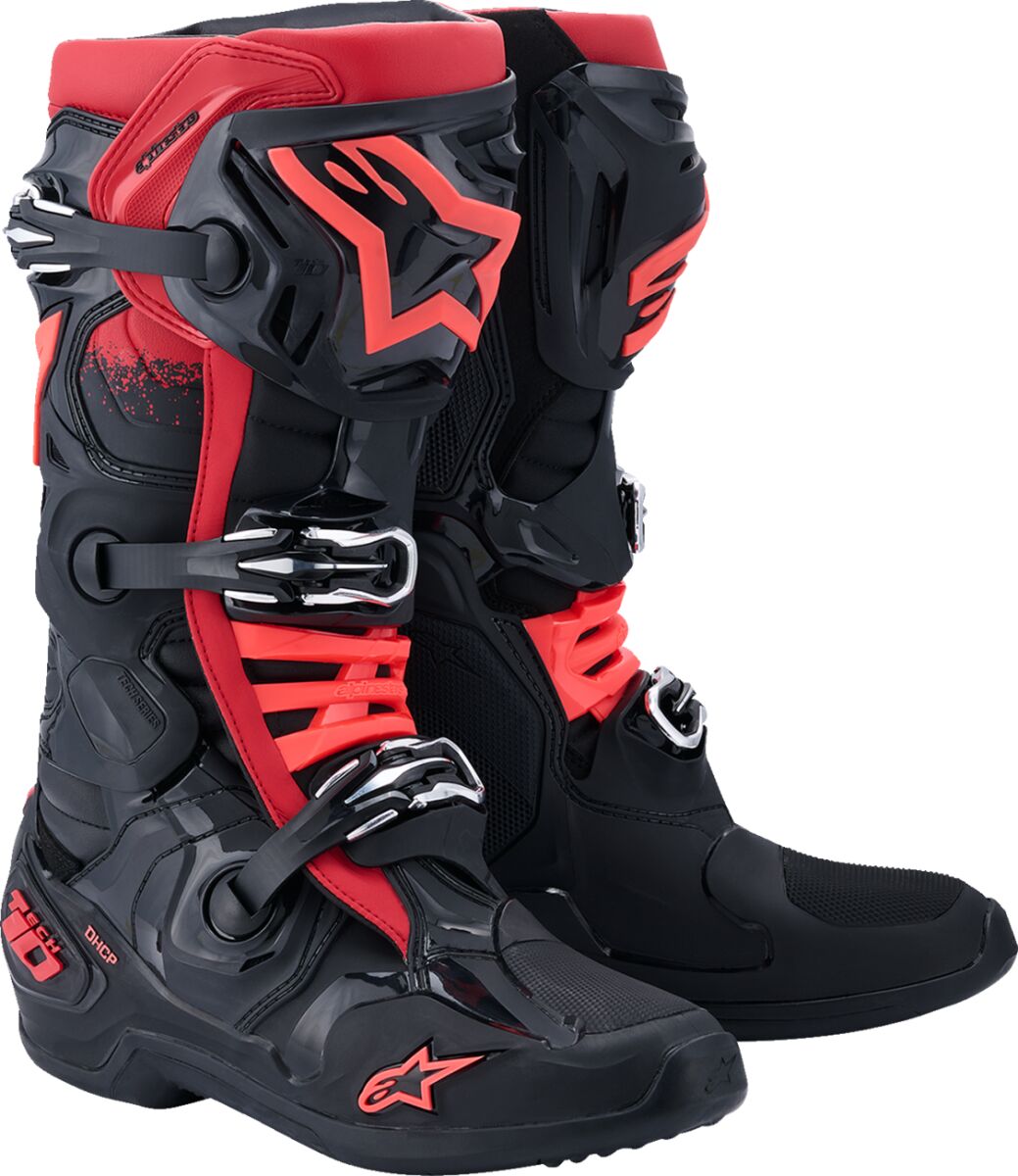 Topánky Na Cross Alpinestars Tech 10 Black/red 47 (12)