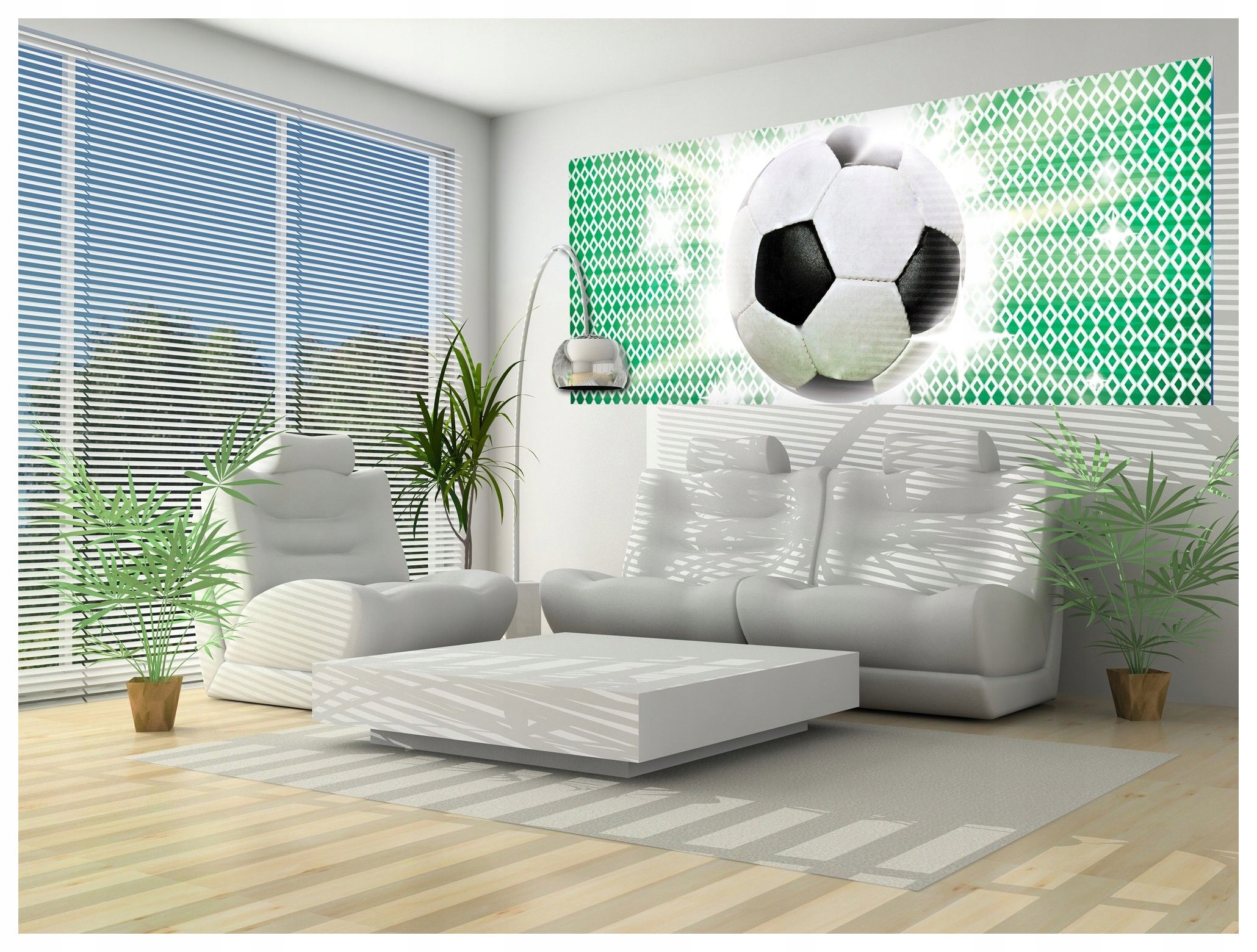 Vliesová fototapeta Fotbalové kosočtverce jiskry energie 250x104 lepidlo