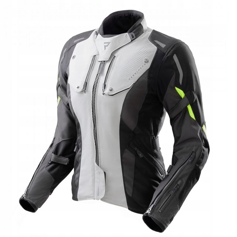 Textilná Bunda Rebelhorn Hiker IV Lady Black/grey/fluo Yellow Ds
