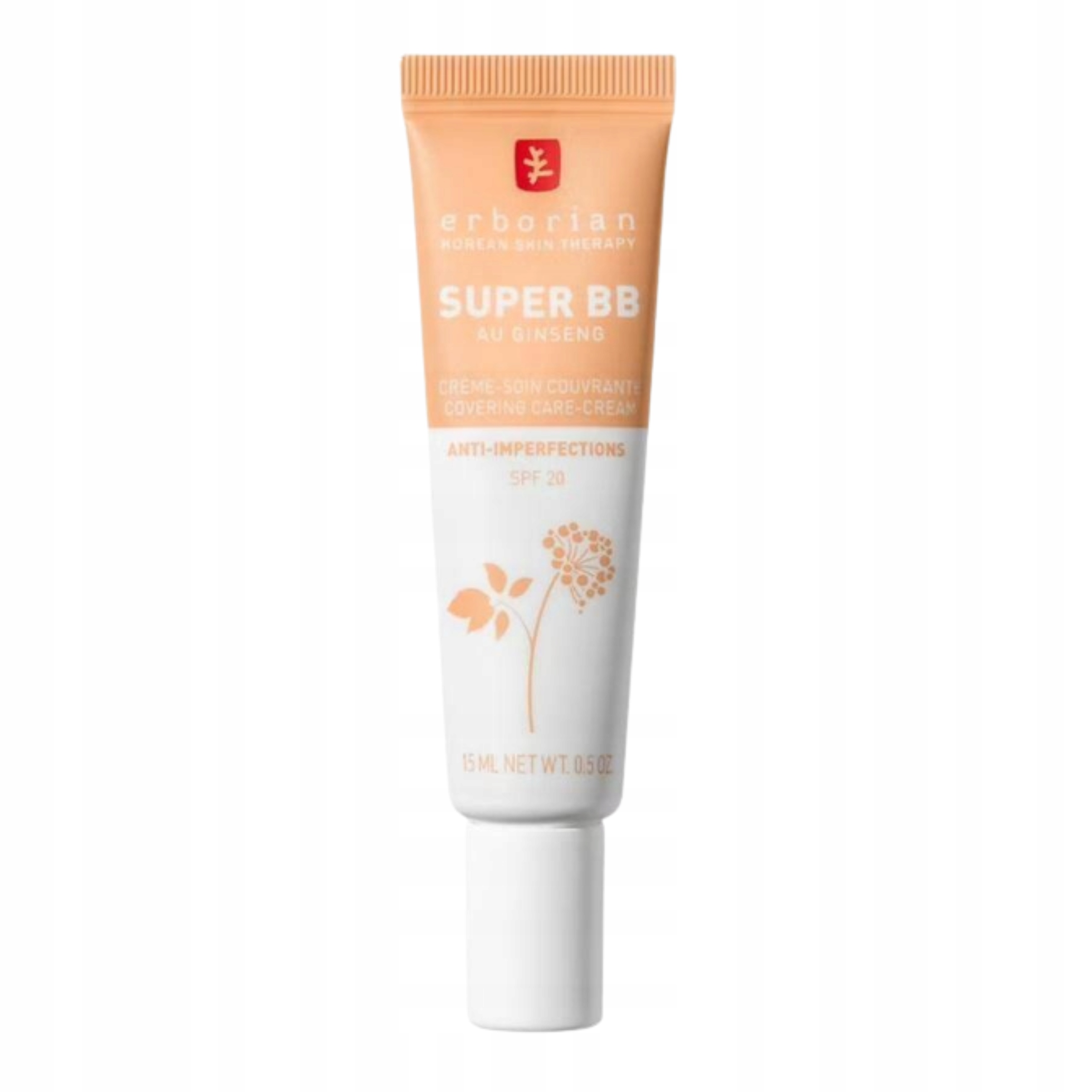 Erborian Bb Covering Care-Cream SPF20 krem Bb do twarzy Dore 15ml