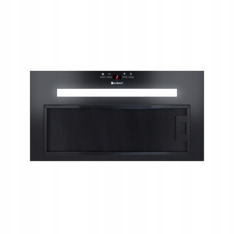 OKAP PODSZAFKOWY 60 CM CZARNY GLOBALO AGENDERO 60.2 BLACK PASEK LED FILTR EAN (GTIN) 5900652387359