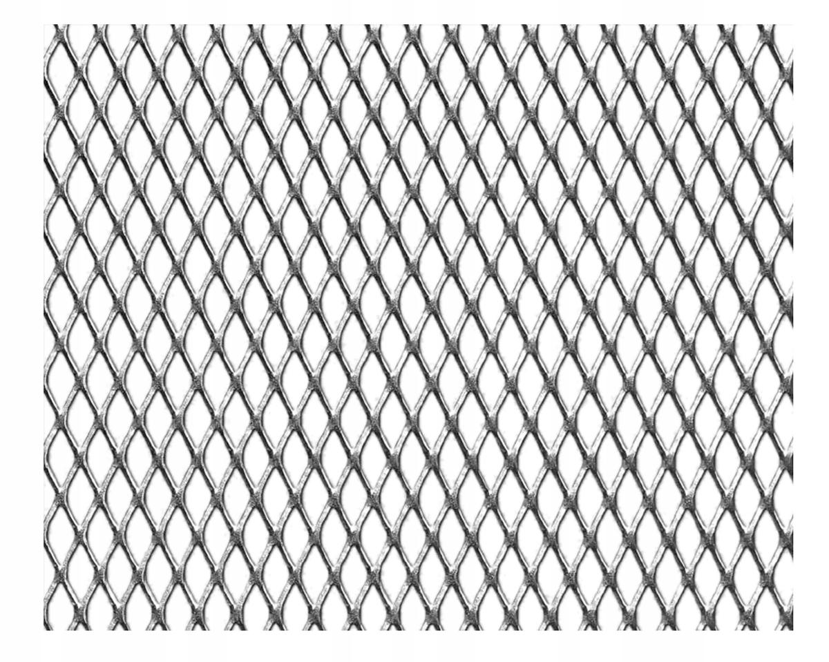 SIATKA CIĘTO CIĄGNIONA 1000 x 990 MM STAL SUROWA OCZKO ROMB 16 X 8 X 1,5X1